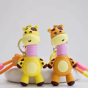 TBZ 팝잇 튜브 기린 동물 캐릭터 장난감 키링