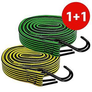 [2개구성] 하나로 고무끈 3M 고리 탄성 카트 짐 끈 FHWFGANHS