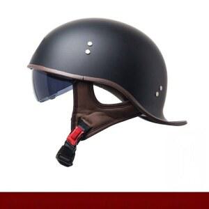 헬멧 클래식/M 카본 무광 빈티지 AL BEON 바이크헬멧 데이비슨 슈퍼커브헬멧