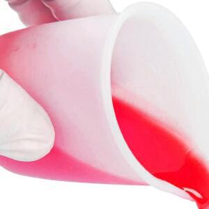 [2개구성] DIY 눈금 비커 실리콘 컵 250ml 레진아트 레진공예 AQWE43CD5