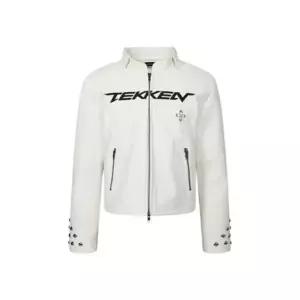 매장정품SURGERY 써저리 x 철권 바이커 자켓 화이트SUR-25TEKKEN-JK01107001