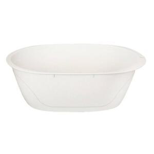 [2개구성] 욕실 받 화장실 빨래 튼튼한 대형 대야 다용도 다라 플라스틱 목욕 통 이 물 AWFJGQGX