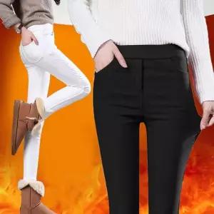 [오너클랜]BS 여성 히트 윈터 베이직 웜 레깅스 팬츠 LED-RSIS-153