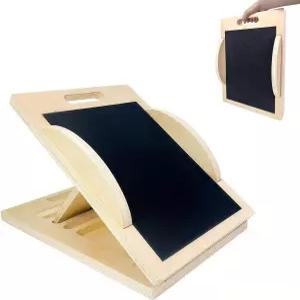 균형 보드로 변환되는 6각형 경사 보드 - 효과적인 스트레칭을 위한 프리미엄 종아리 스트레칭기 및 워블