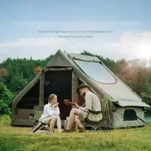 장박 에어 텐트 캐노피 면텐트 감성 캠핑 차박