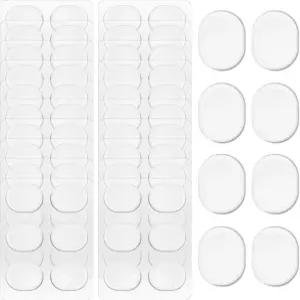 Yeshone 60피스 드럼 감쇠 젤 패드 심벌즈 톤 컨트롤 액세서리용 실리콘 소프트 문