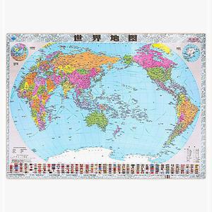 [2개구성] 학습교구 교육 세계 중국어 교육자료 대형 용 지도 FLWFG5QJE