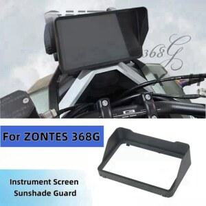 ZONTES 368G 오토바이 바이저 커버 보드 액세서리 가드 블랙박스 햇빛가리개 계기판 보호