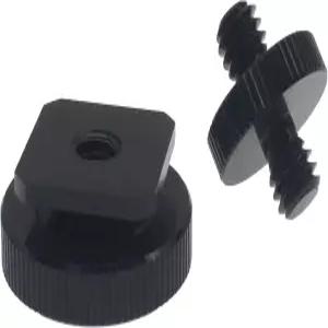 FDXGYH 1pcs 카메라 핫슈 어댑터 1/4인치 암나사-핫슈
