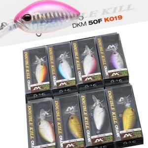 [2개구성] 용 핑크 더블훅 크랑크 가물치 빅 서스펜딩 싱킹 서스펜드 가짜 배스 리트리브 크랭크 EW748BAC