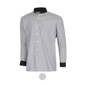 [파파브로] 헨리넥 카라 스트라이프 디자인 셔츠 DE-SHAH-340-28