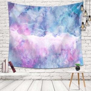 [2개구성] 몽환오로라 대 150X130 인테리어 패브릭 월 데코 가림막 포스터 AW7705FA