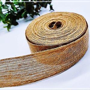 [2개구성] 3.8cm 리본끈 재료 끈 포장 황 마 KWEE7487