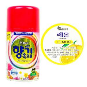 [2개구성] 산산 향기속으로 형 제 레몬 290ml 탈취 리필 DUWB15F33