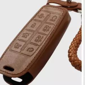 [CAR] 간편장착 제네시스 GV80외 8버튼 가죽 키케이스홀더