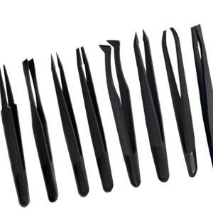 [2개구성] 정전기 방지 플라스틱 8종 정밀 비즈 미세 핀셋 AEW89E6FC