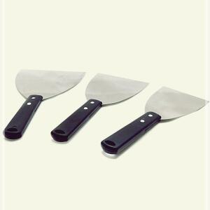 [2개구성] 삼각 반달 대 철판도구 스패츌러 스크래퍼 푸드트럭도구 칼 LW0C4D5C
