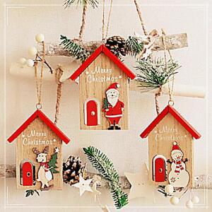 [2개구성] 산타 눈사람 루돌프 나무 데코 홈 성탄 집 만들기 현관문 면 장식 크리스마스 파티 품 NWB75019