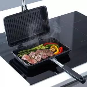 [DAMDA] 미니 그릴 IH 생선구이 양면팬 (인덕션겸용)