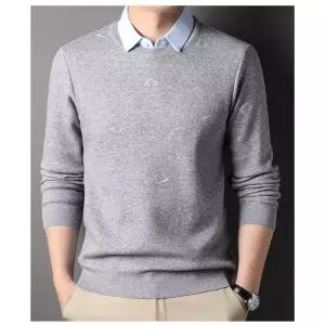 니트 봄 가을 투피스 페이크 얇은 칼라넥 칼라 상의 님성 데일리 스웨터 터틀넥 다올3