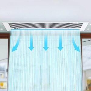 매립형 에어커튼 현관 출입구 저소음 날벌레 식당 천장 커텐