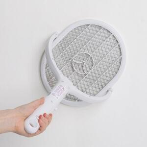 [2개구성] 천장 해충 학교 관공서 회전형 모기채 학원 2중안전버튼 파리 전기 KC 교실 ZWFILDYZ