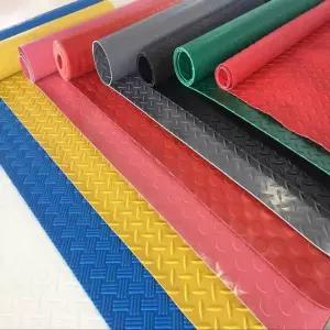 PVC 고무 매트 방연제 깔판 고무매트 복도 바닥재