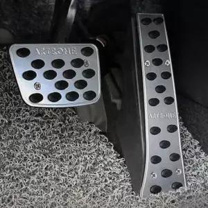 [CAR] 알루미늄 페달 브레이크 액셀 논슬립 고무패드 오토