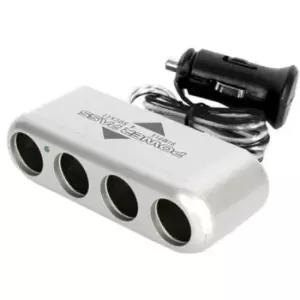 [CAR] LED 램프 차량용 시거잭 멀티 소켓 4구 시가잭 플러그