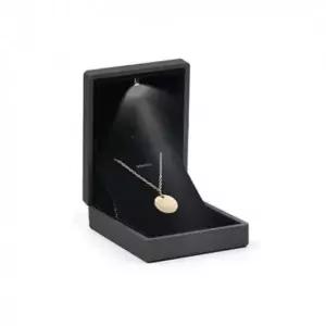 목걸이 케이스 블랙 쥬얼리 LED 보석함 악세서리함 목걸이상자 LED보석함 LED목걸이함