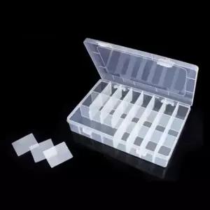 24칸 정리함 멀티박스 사각 클리어 보관함 RD-10025 소품정리 수납정리함 수납박스