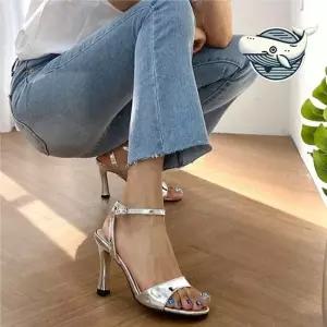 여름 발목스트랩 스타일리시 힐 샌들 데일리 가을스트랩힐 스트랩구두 발목스트랩힐