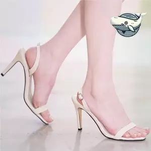 여름 모던 하이힐 스트랩 샌들 세련된 키높이 가을스트랩힐 스트랩구두 발목스트랩힐