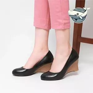 봄 여름 정장용 데일리 웨지힐 중년 여성 신발 웨지구두여성 웨지통굽 여성웨지구두