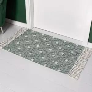 팰리스 코튼 러너 카페트(106x60cm) 사각카페트 러그_23347623