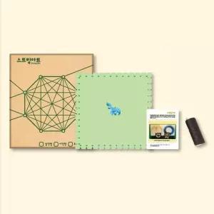 [창의와 날개] 스트링아트 1인 KIT (사각) x 5세트 학교 단체 재미있는 수업 교구