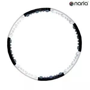 나리아 훌라후프 웨이스트 뷰티라인 참숯 2.2kg 헬스용품 후프 훌라후프 홈트 홈트레이닝