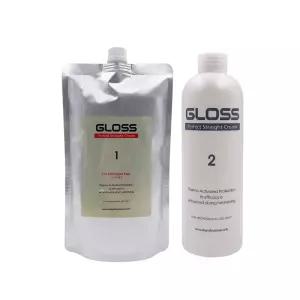 그리에이트 그로스 퍼펙트 스트레이트크림 손상모용 1제2제 500ml