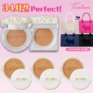 [틴톤][틴톤] [틴톤] 진주 쿠션 총 5개 + 아가타 토트백, 진주 에디션 패키지