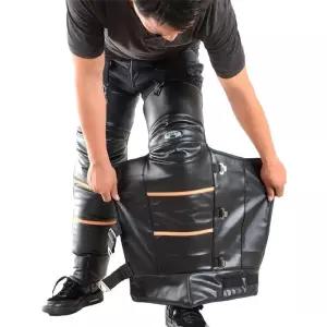 무릅보호대 오토바이 방한토시 표준 인조모 60cm 레그워머 무릅워머