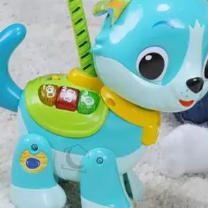 강아지산책 완구 강아지작동완구