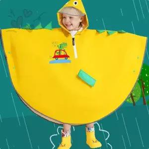 아동 장마철 비옷 캐릭터 판초 우의 레인코트 여름 우천 야외 활동 안전 보호