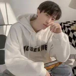 [의류] 롱티 데일리후드 사계절 빅핏 윈터소재 반팔티 보이 티셔츠