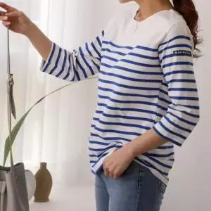 [의류] 데이디데이 여고생티셔츠 하버스트라이프7부 마린룩