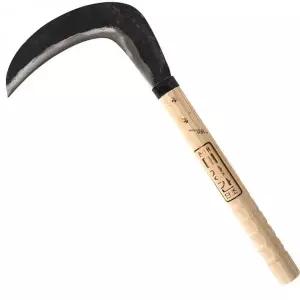 단조형 조선식 낫 나무 손잡이 농사용 예초기 도구