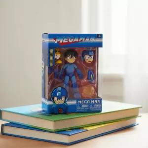 메가맨 액션 피규어 언마스크 버젼 미니어처 인형 캐릭터 관절 모형 키덜트 비디오게임 선물