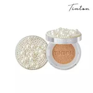 [틴톤][틴톤] (단품) 틴톤 올인원 쿠션  진주 에디션 (라운드 케이스)