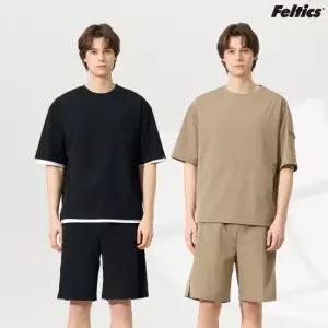 [펠틱스][펠틱스] (파격특가 4종 39,900원)25SS 펠틱스 썸머 상하의 반팔 셋업 4종 (남성) [F504M]
