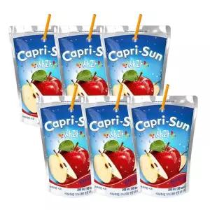 [농심] 농심 카프리썬 사과 애플 200ml 20개 어린이 간식 주스