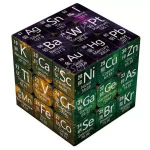 주기율표 공부 원소 매직 일반큐브 과학 수학 큐브 플라스틱 퍼즐